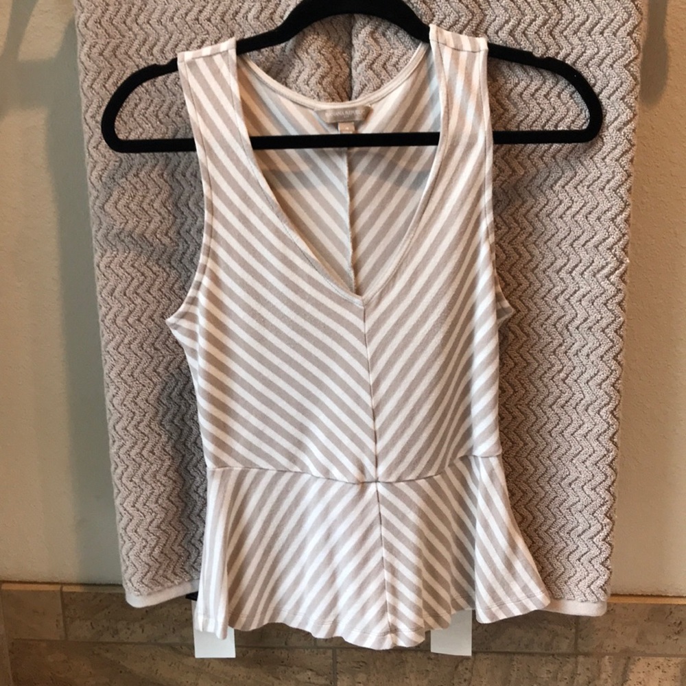 Banana Republic peplum top
